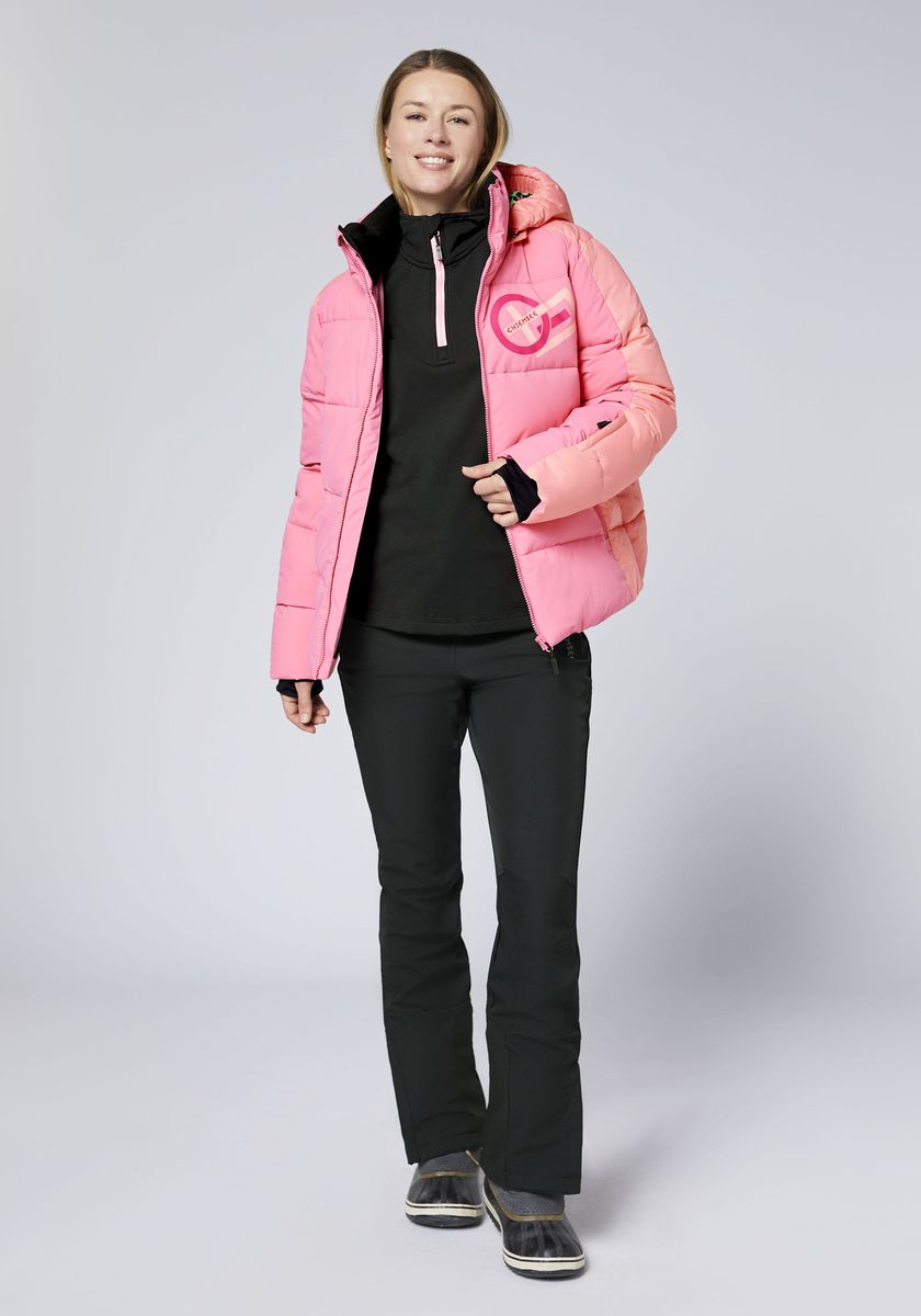 Damen Slim-Fit Softshell-Skihose