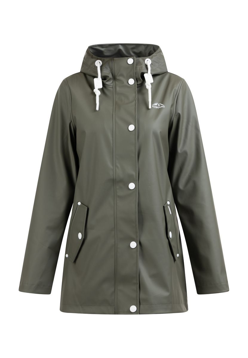 ICEBOUND Regenjacke Damen Oliv