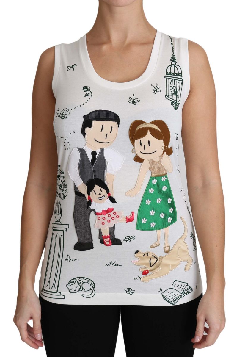 Ärmelloses Tanktop mit Grafikprint