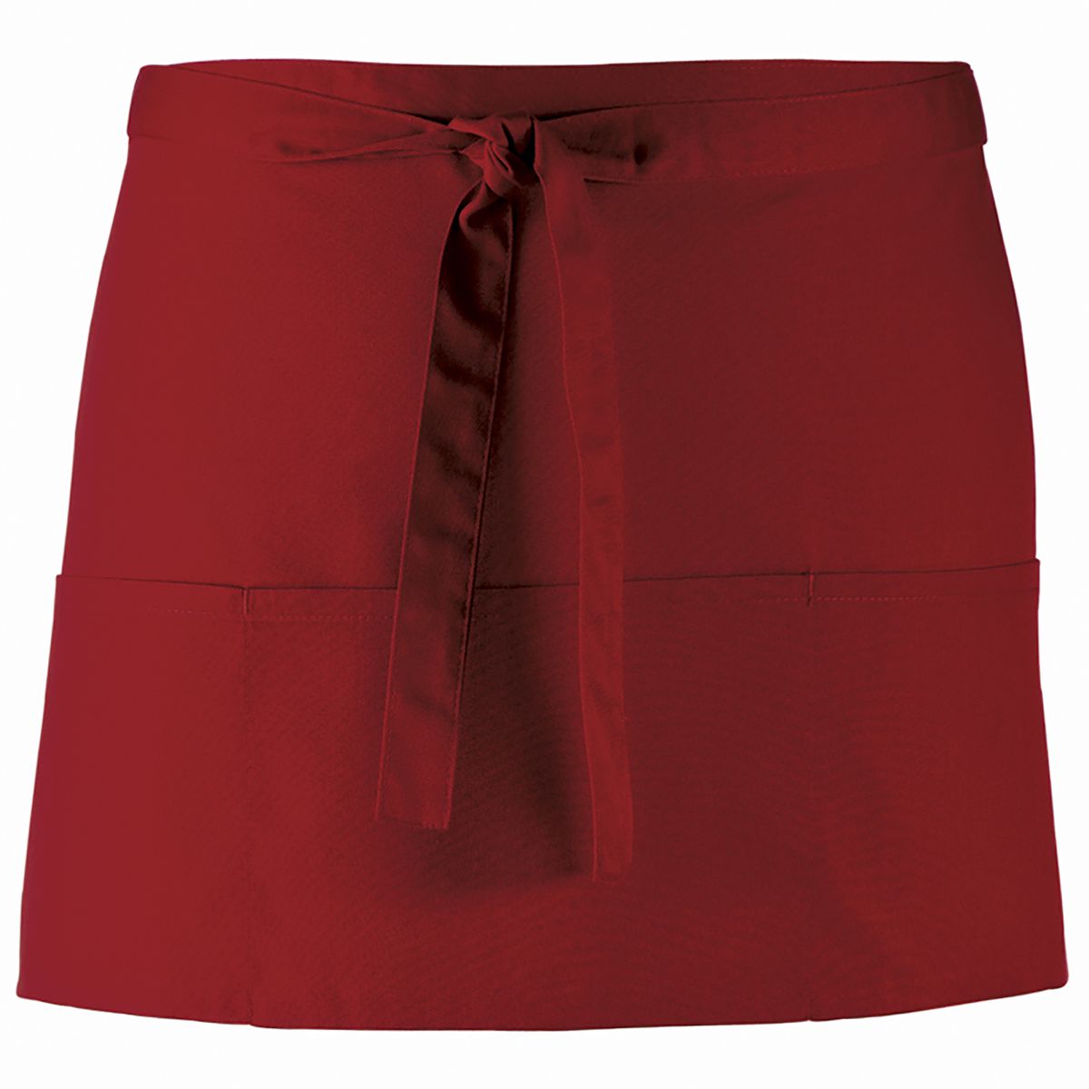 Kurze Taillenschürze mit Taschen