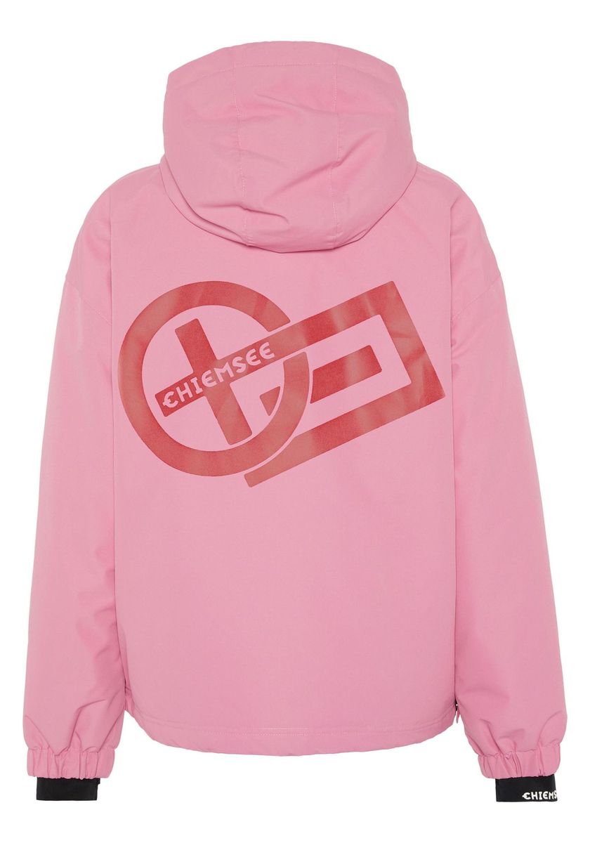 Pinke Aktive Windbreaker Anorak Jacke