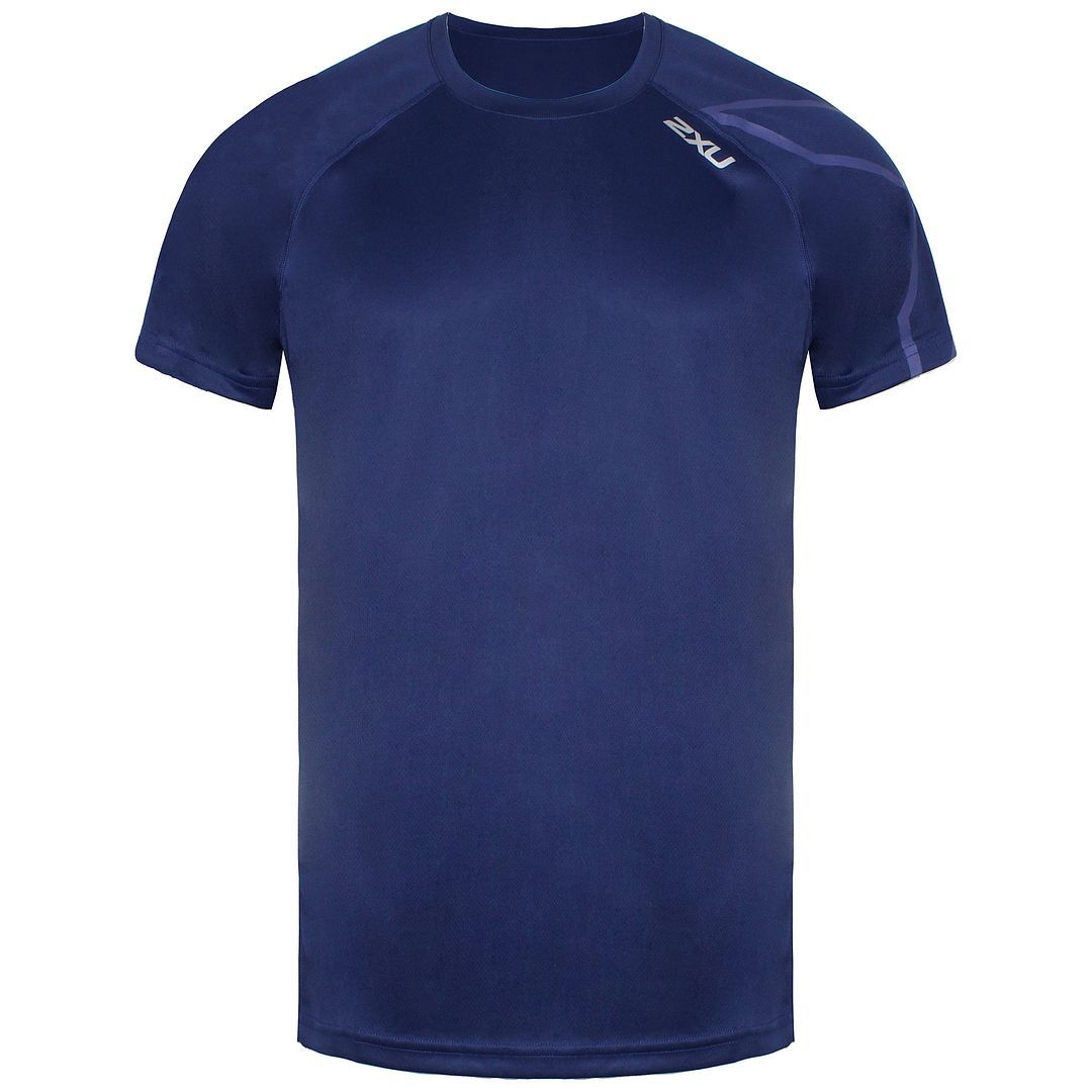 Aktives Kurzarm-Rundhals-T-Shirt