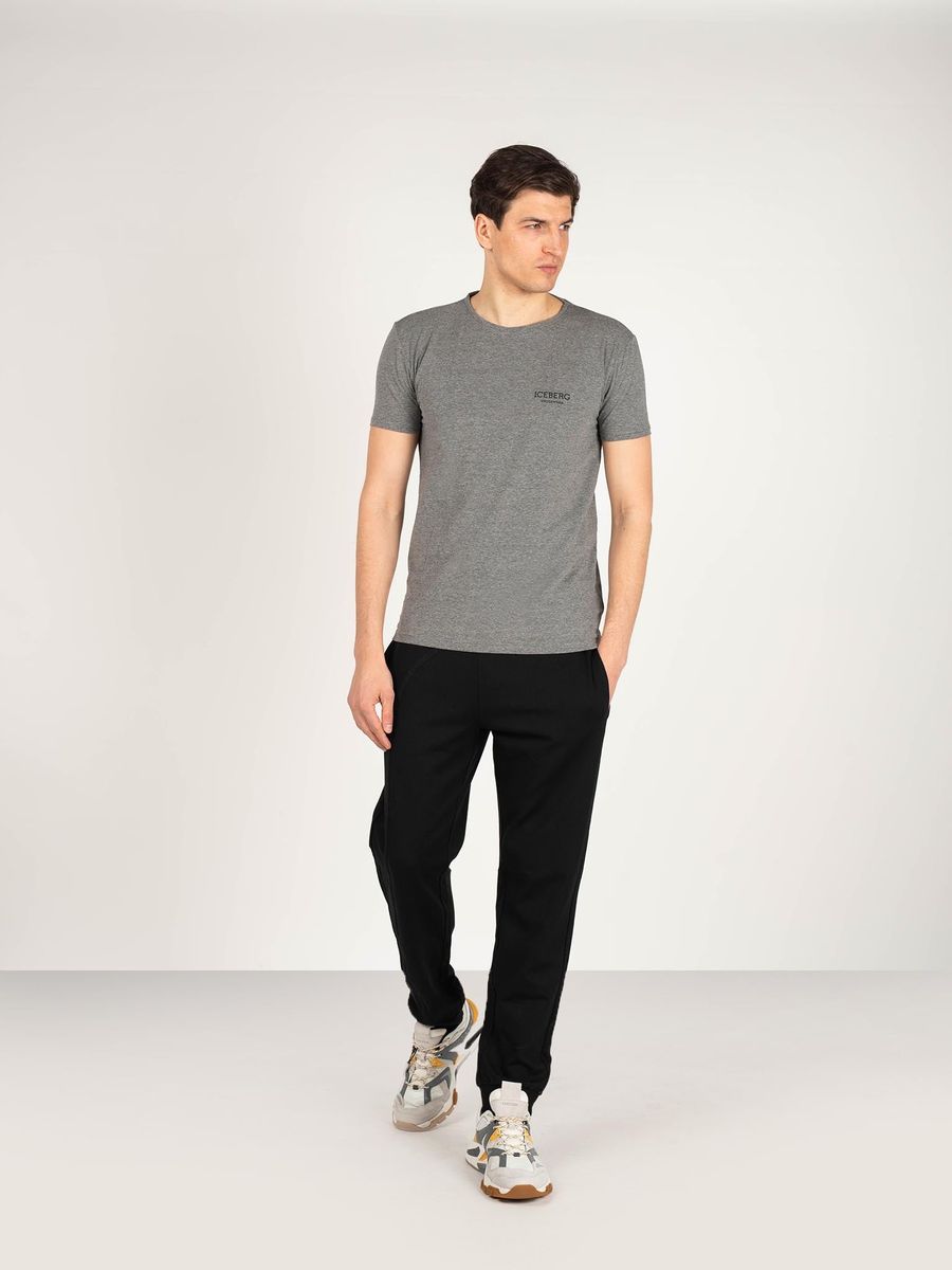 Iceberg T-shirt C-Ausschnitt Herren Grau