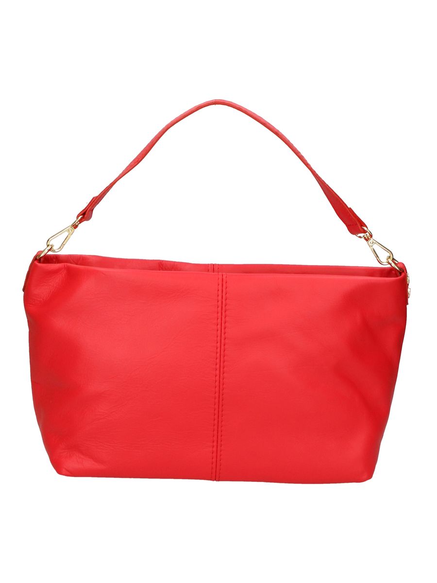 Rote Leder Schultertasche