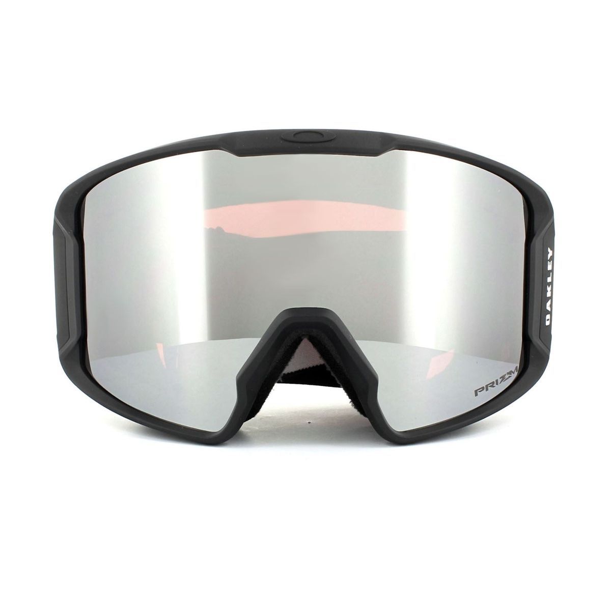 Schwarz umrandete Skibrille mit Prizm-Gläsern