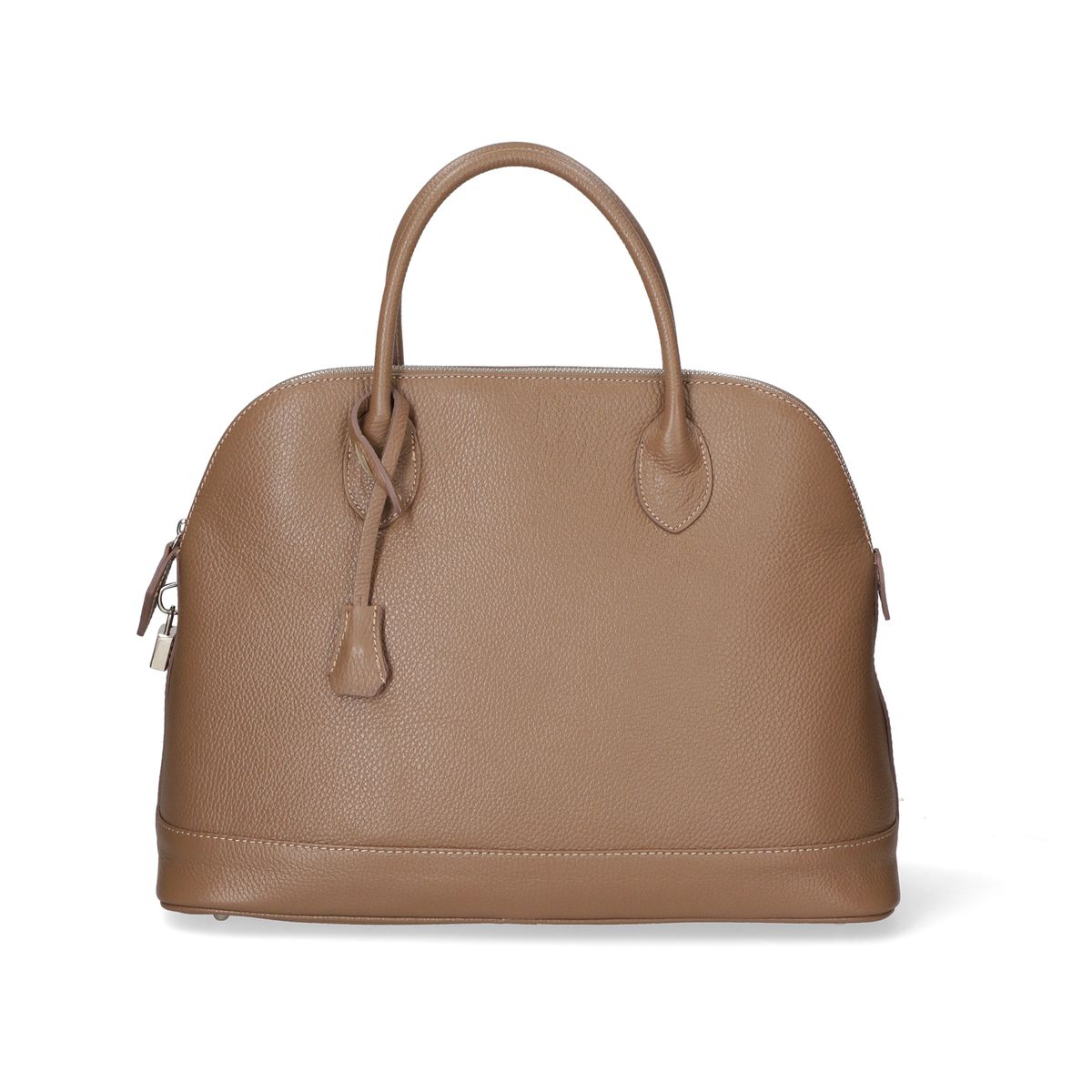 Leder Dome Henkeltasche