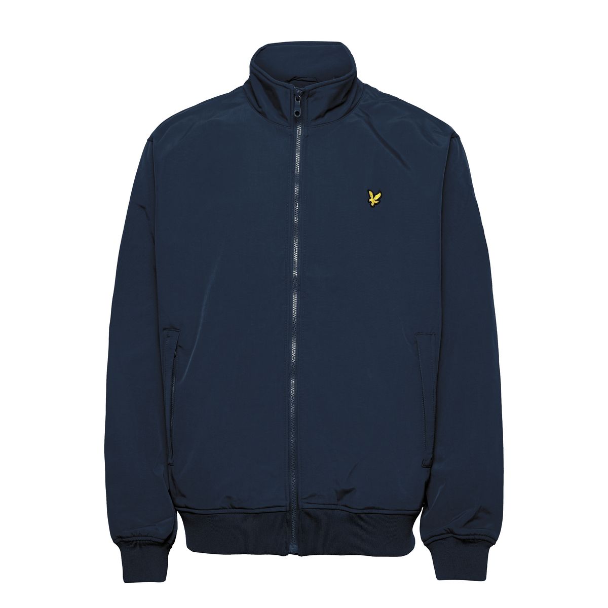 Marineblau Fleecegefütterte Track Jacke