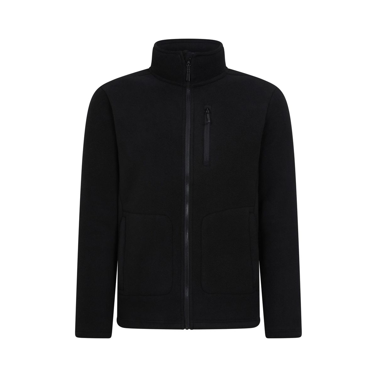 Herren Fleecejacke mit durchgehendem Reißverschluss