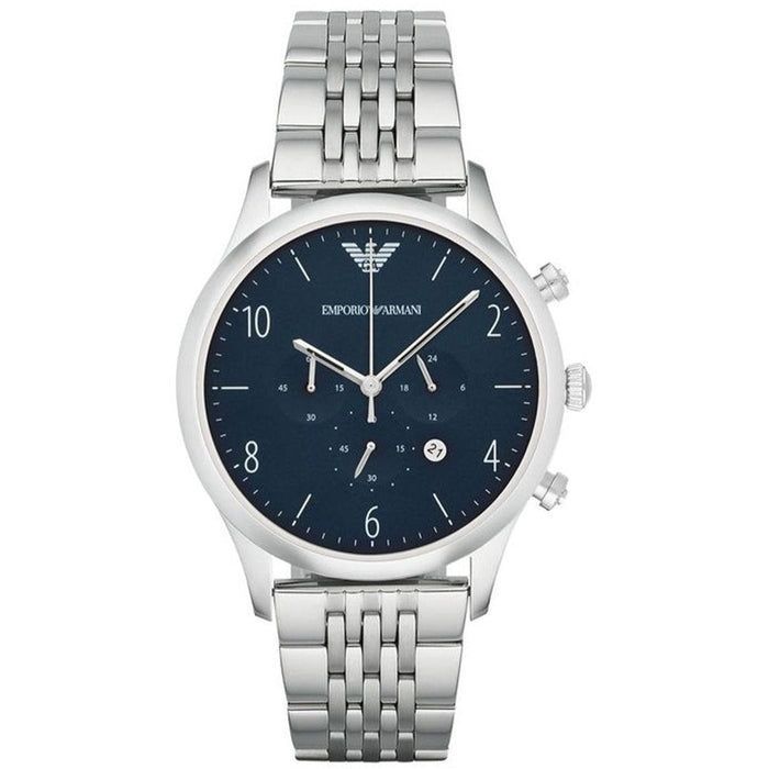 Chronograph Herrenuhr aus Edelstahl
