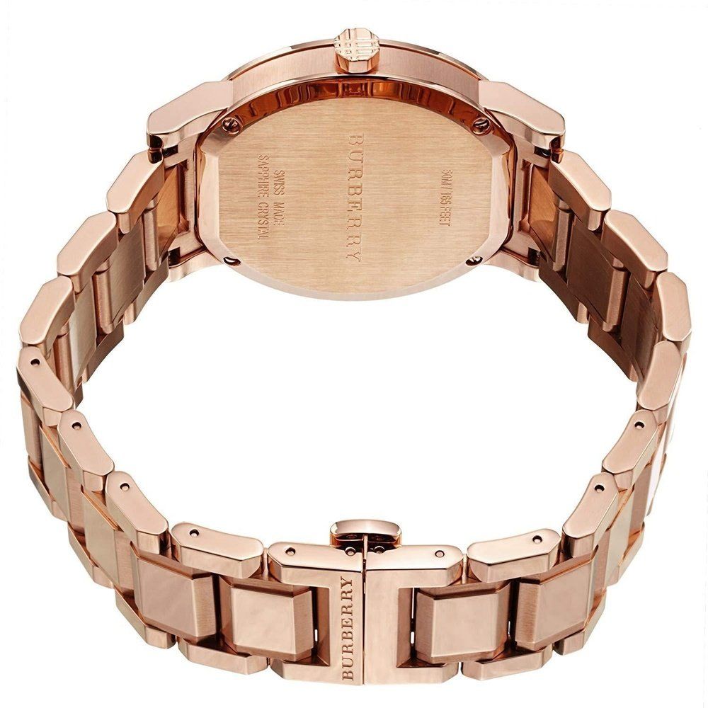 Roségold-Chronograph mit taupefarbenem Zifferblatt