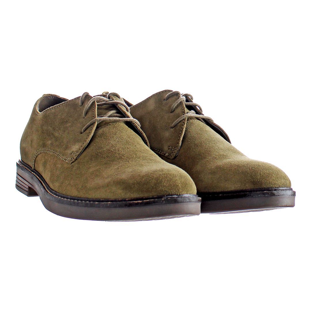 Klassische Derby-Schuhe aus Wildleder