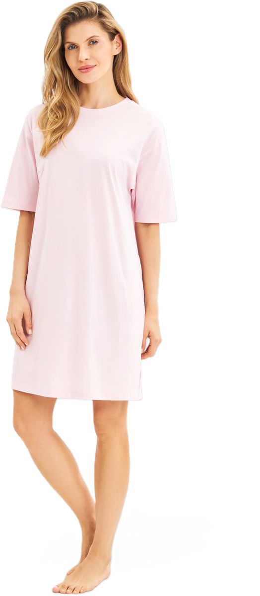 Lässiges Baumwoll-T-Shirt Kleid