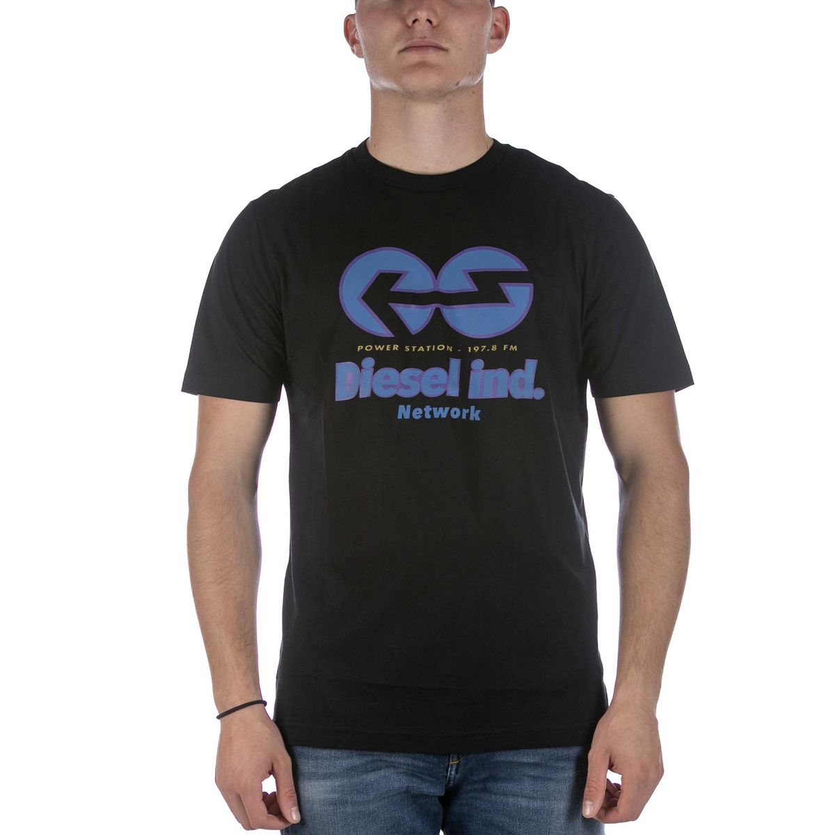 T-Shirt mit Grafikprint aus Baumwolljersey