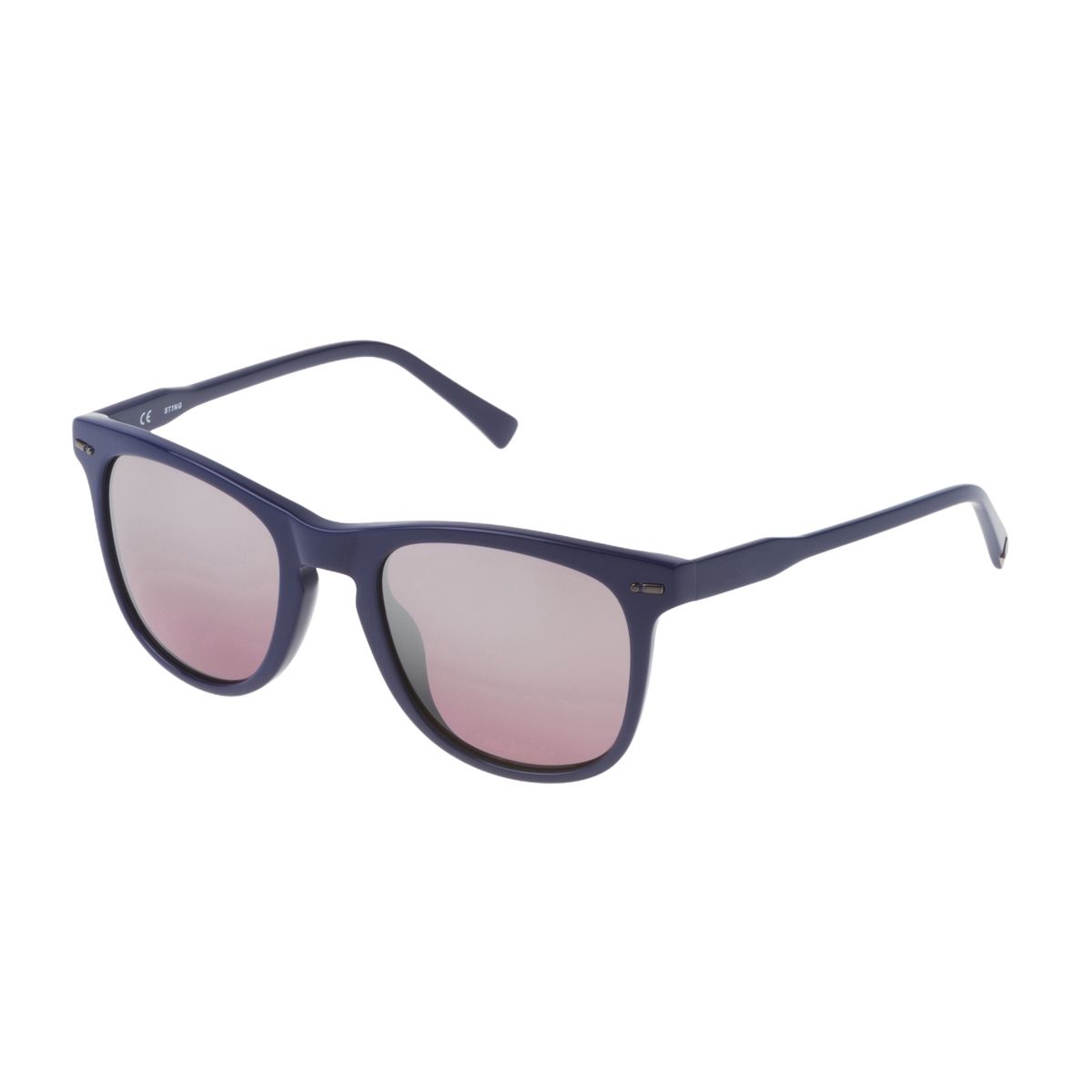 Sonnenbrille mit quadratischem Rahmen und Spiegelgläsern