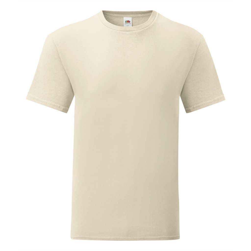 Klassisches Baumwoll-T-Shirt mit Rundhalsausschnitt