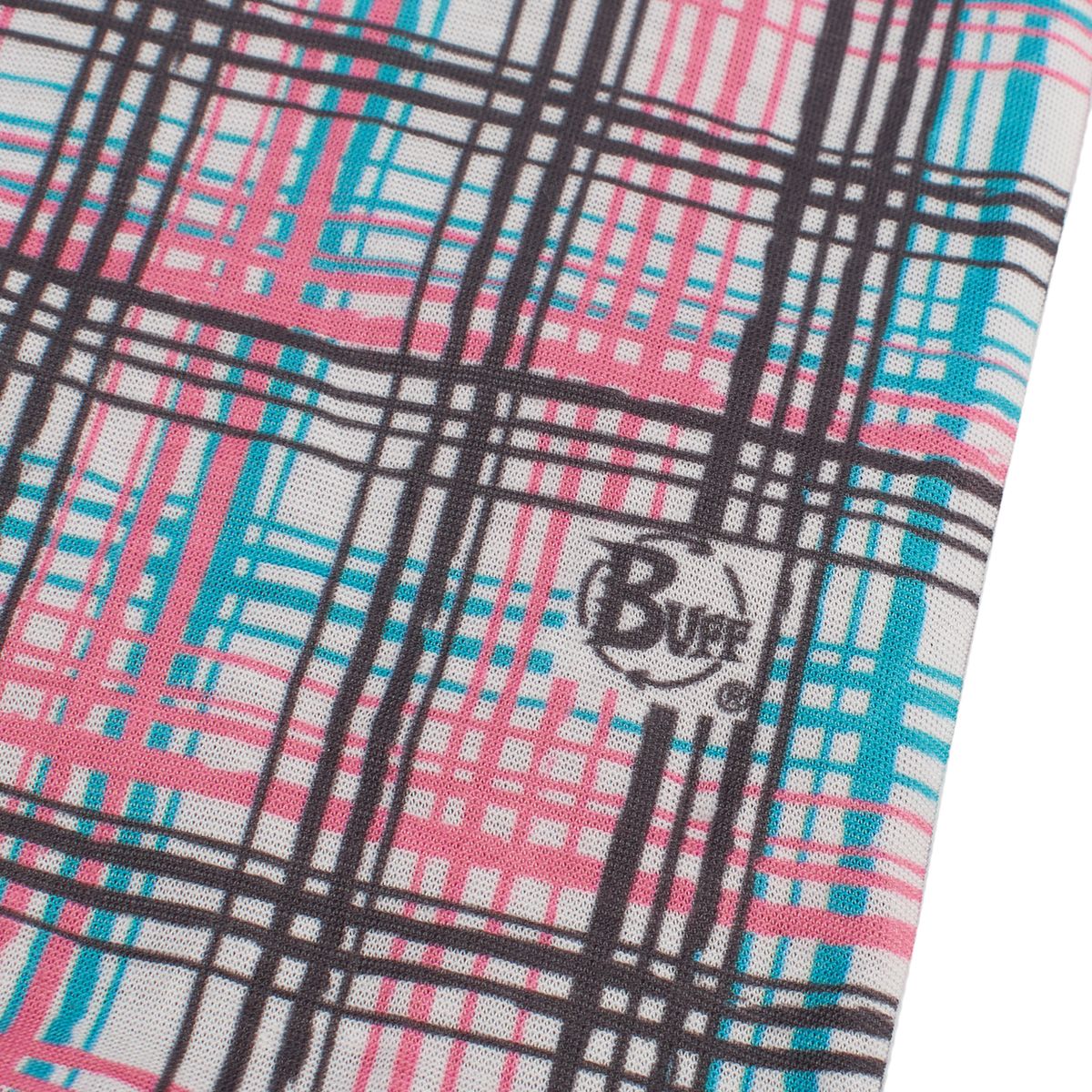 Karrierter Polarfleece-Schlauchschal