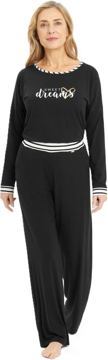 Lässige Loungehose mit Gummibund