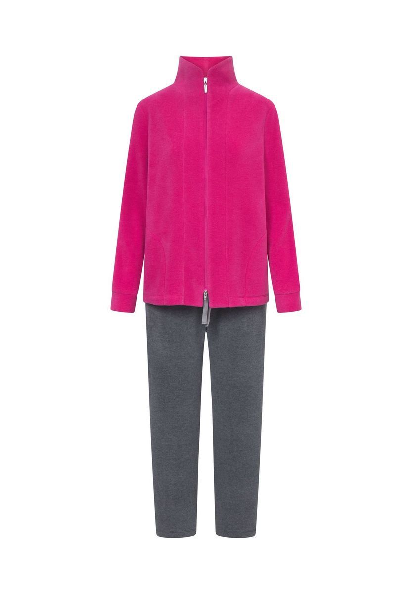 Fleece Pyjama Set mit Reißverschluss