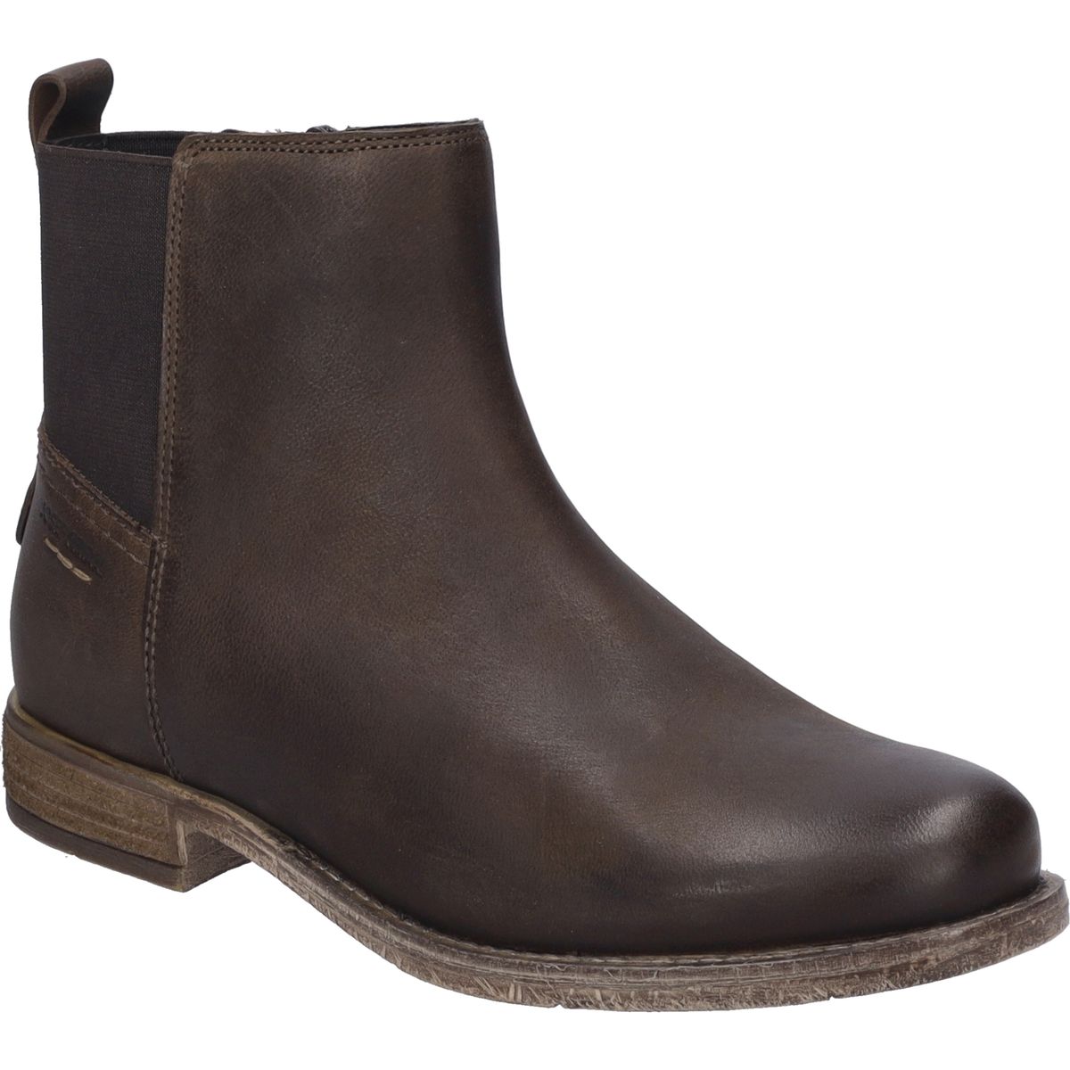 Chelsea-Ankle-Boots aus Leder für Damen