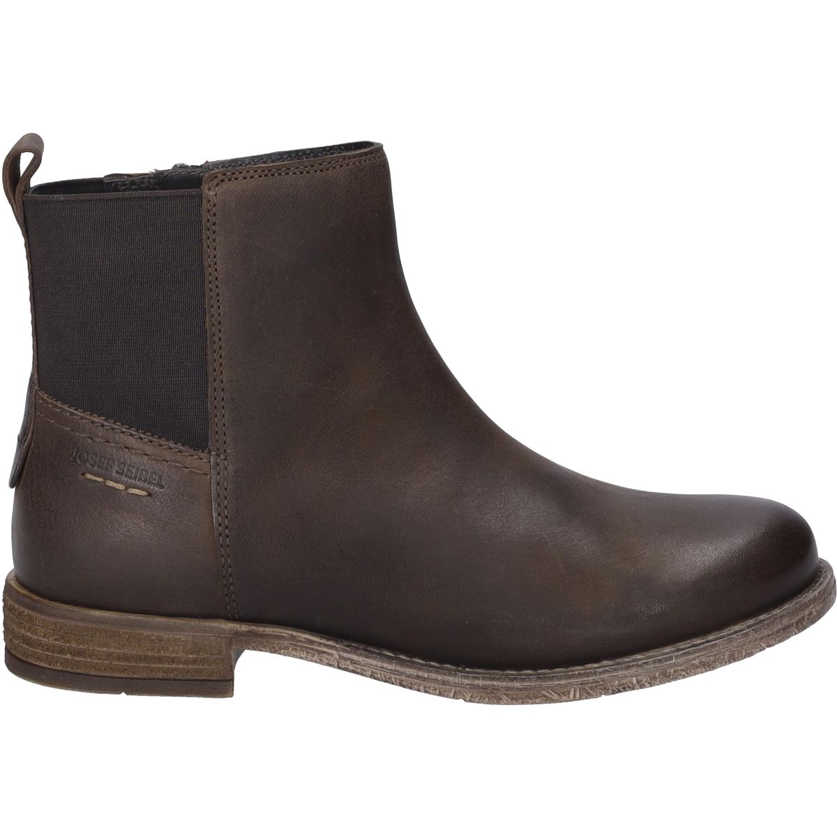 Zeitlose Leder-Stiefeletten