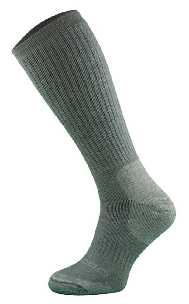 COMODO - 1 Paire Chaussettes Hautes Trekking Homme et Femme - Gris