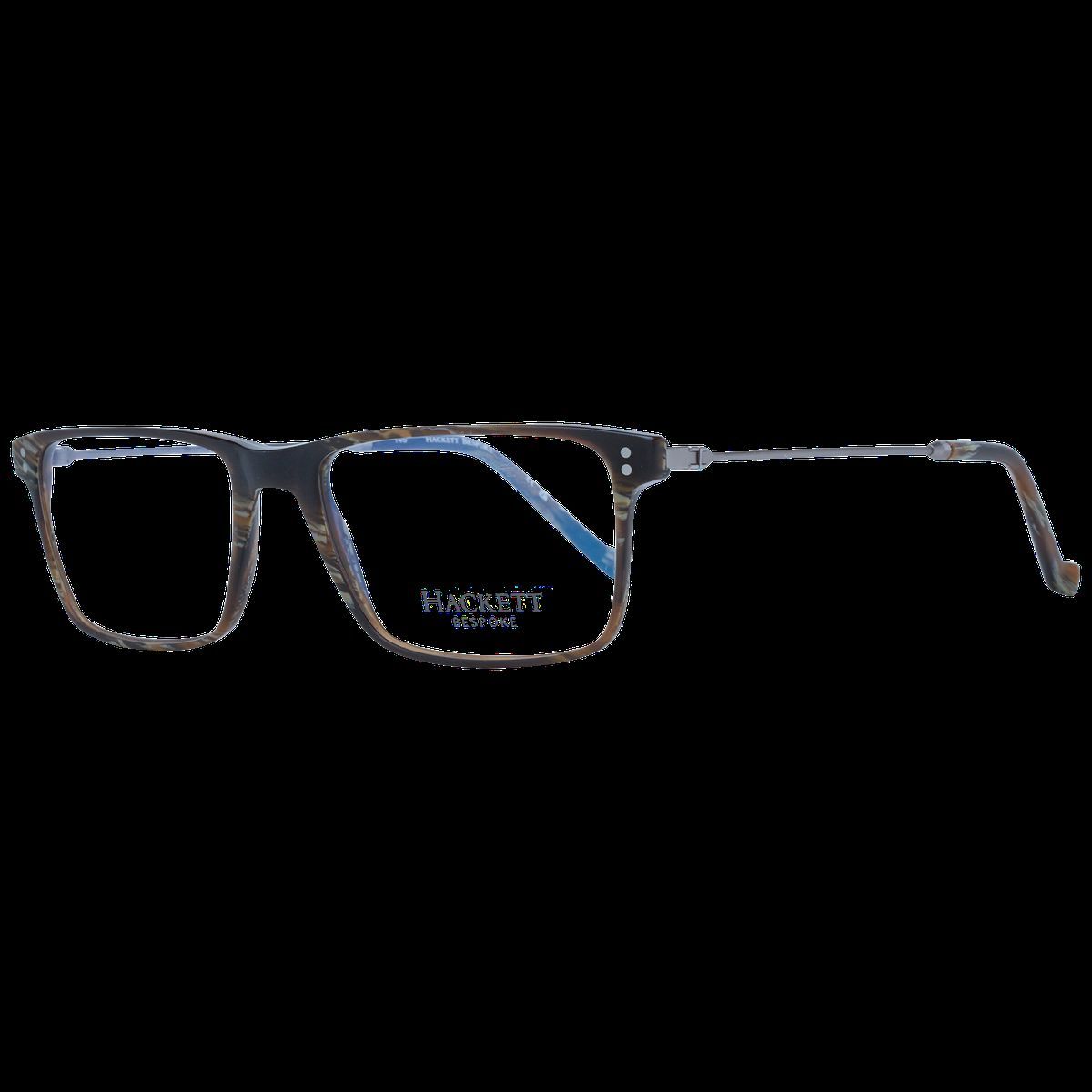 Braune rechteckige Vollrandbrille