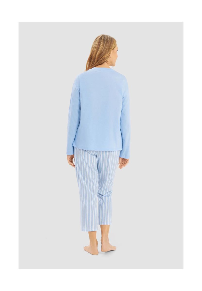 Baumwoll-Schlafshirt mit entspannter Passform