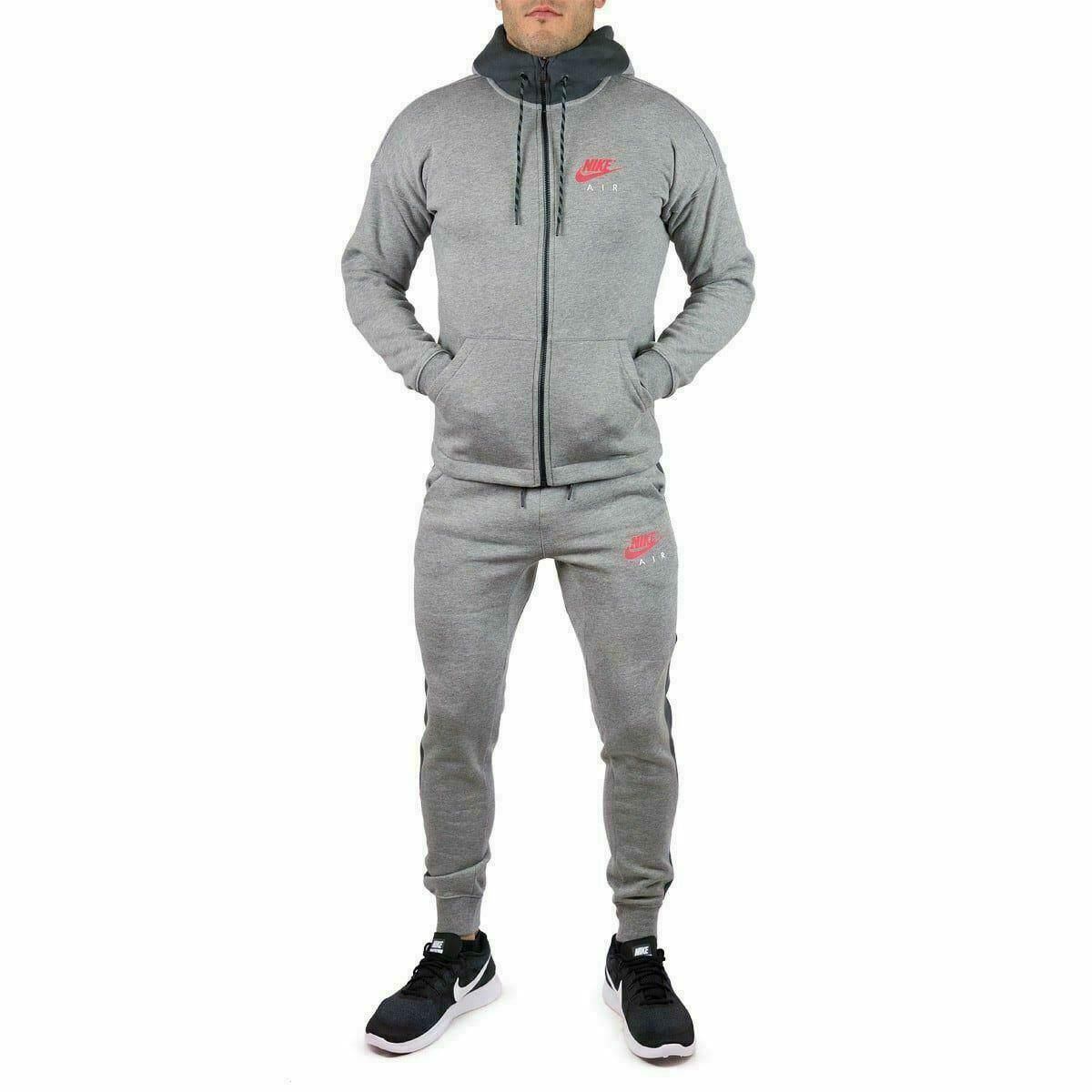 Herren Fleece Trainingsanzug Komplettset