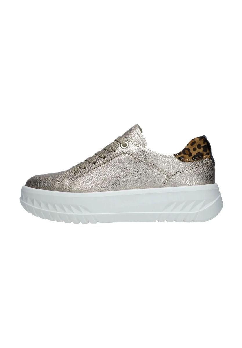 ara® Sneaker, Leder, Wechselfußbett, für Damen, beige, 39