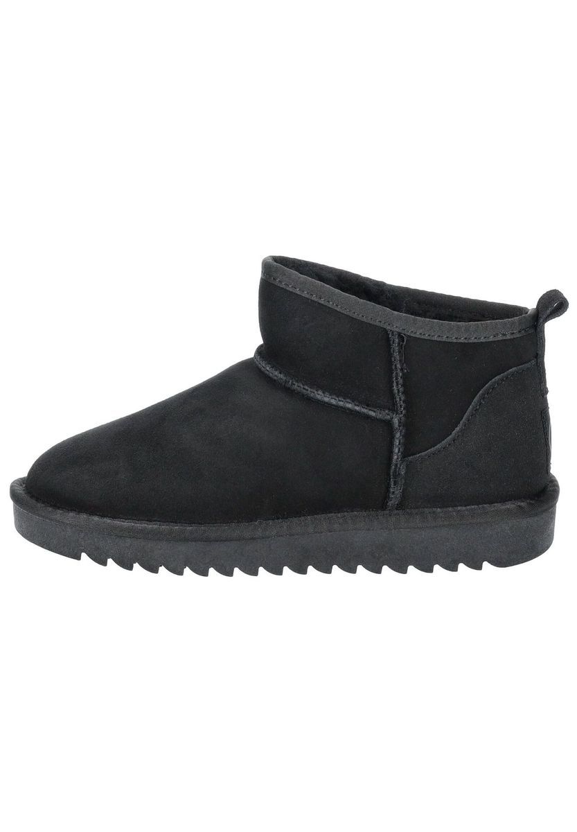 Bequeme Wildleder-Stiefeletten mit Fellfutter