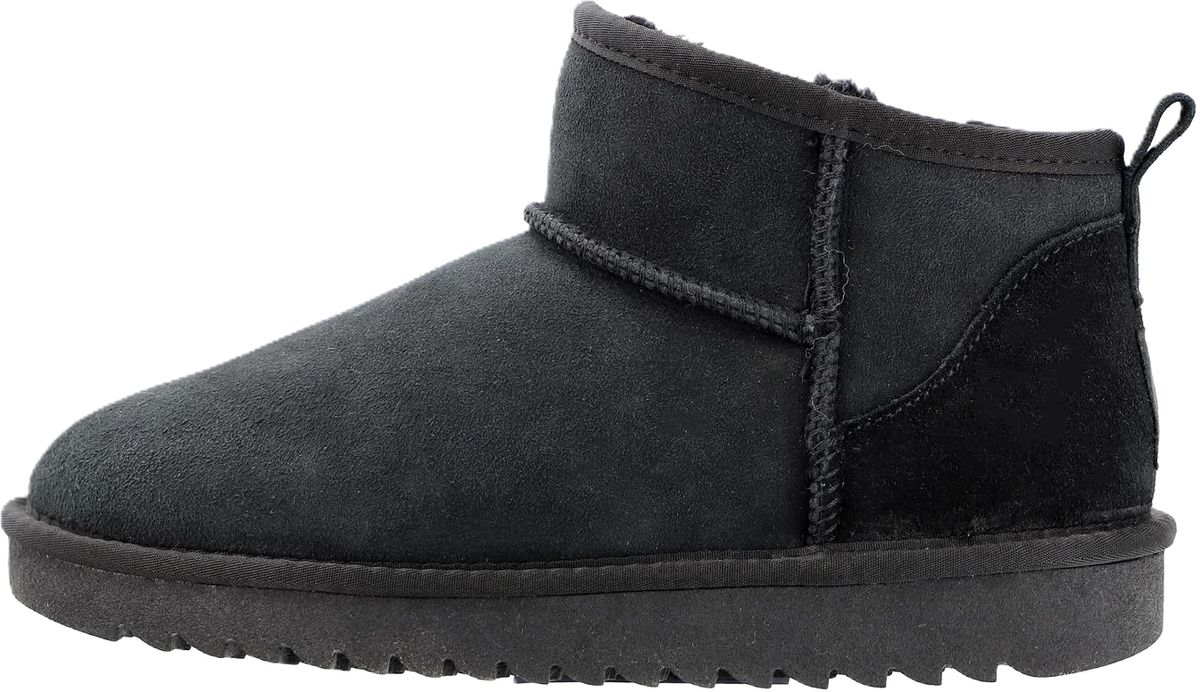 Bequeme Wildleder-Stiefeletten mit Fellfutter