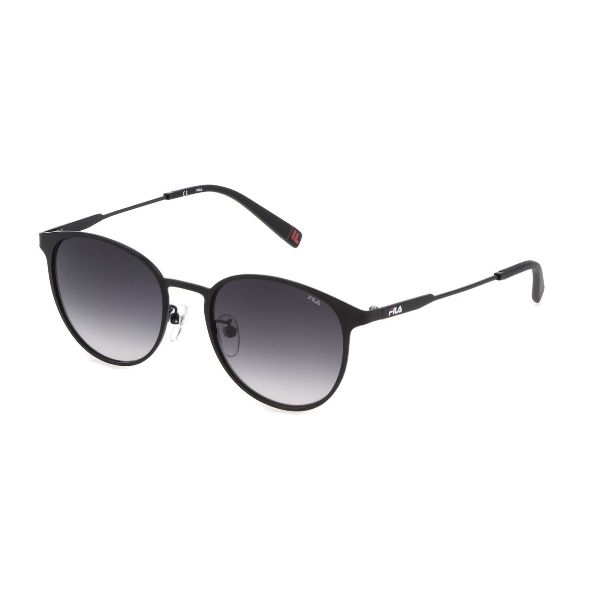 Runde Vollrand-Sonnenbrille aus Metall