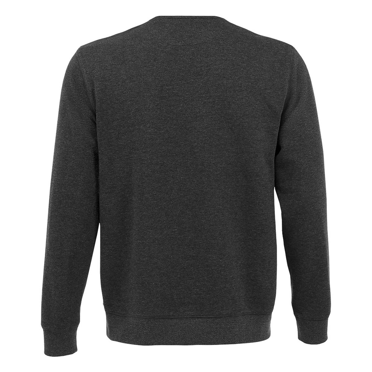 Klassisches Crewneck-Sweatshirt mit Melierung