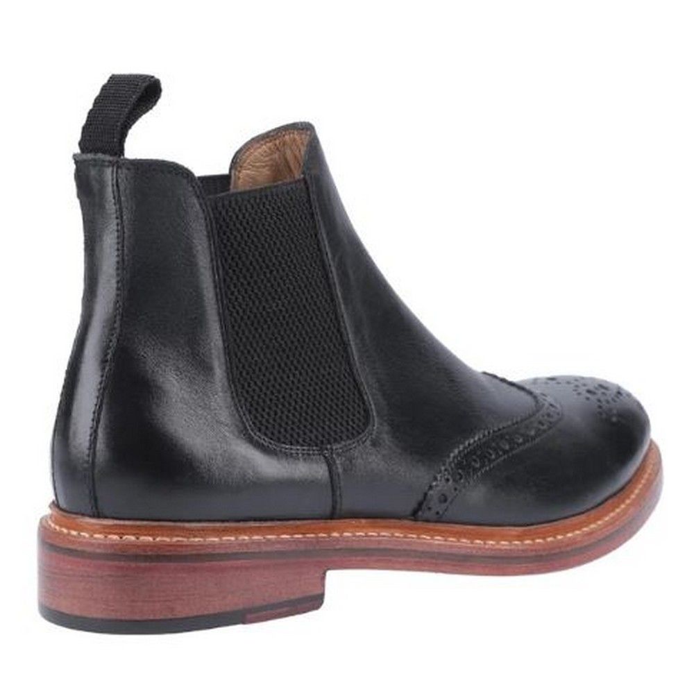 Brogue Wingtip Chelsea Boots