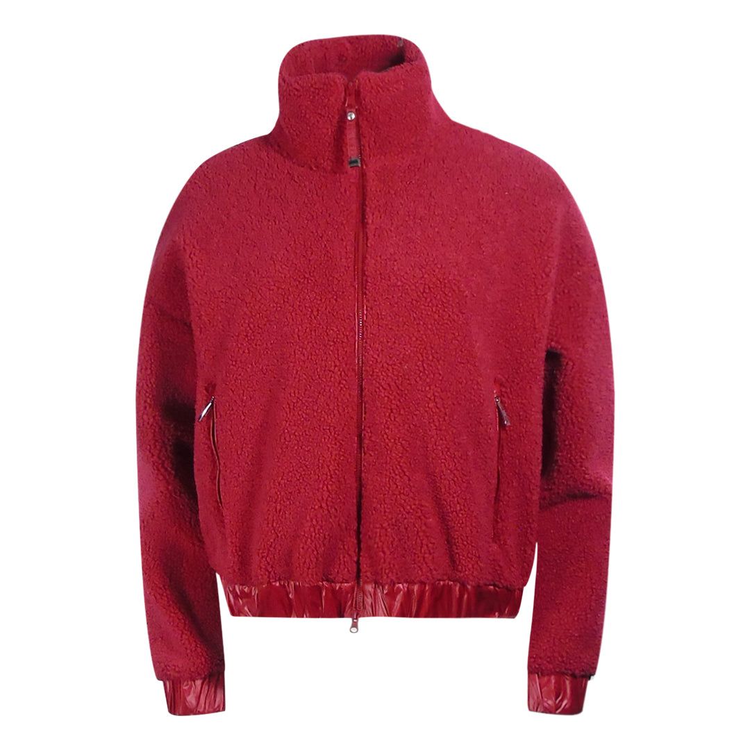 Oversize Fleece Sweatshirt mit Reißverschluss