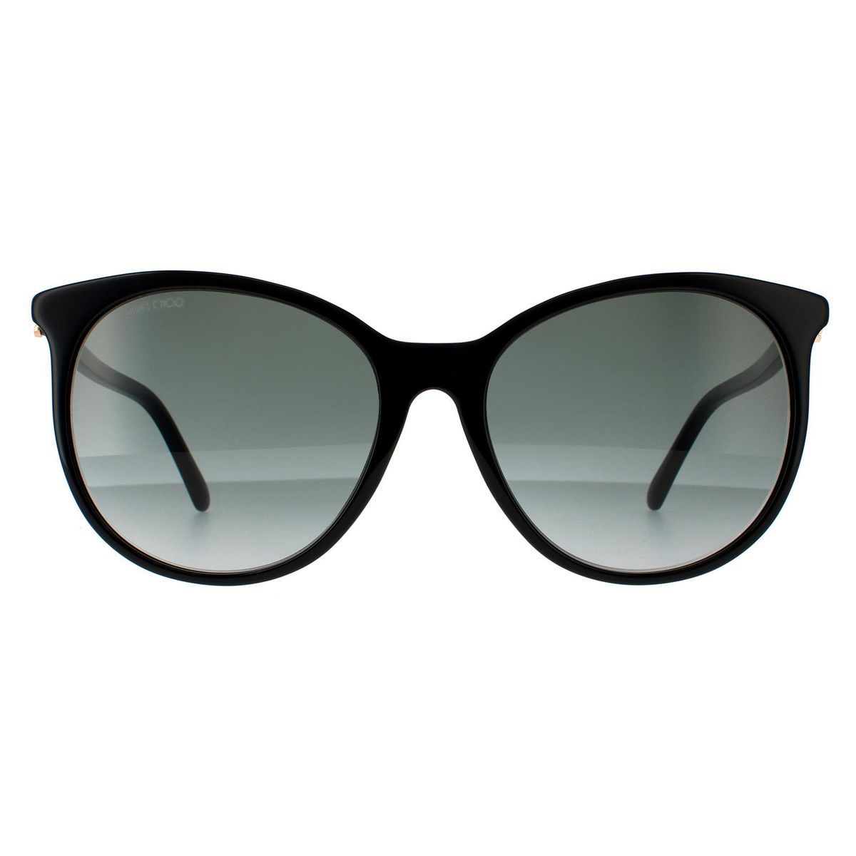 Runde Acetat-Sonnenbrille mit Farbverlaufsglas