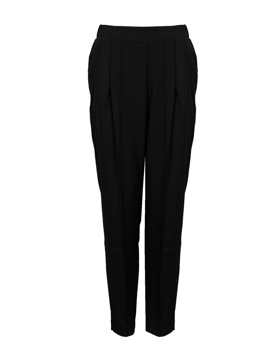 Damen Bundfaltenhose mit zulaufendem Bein