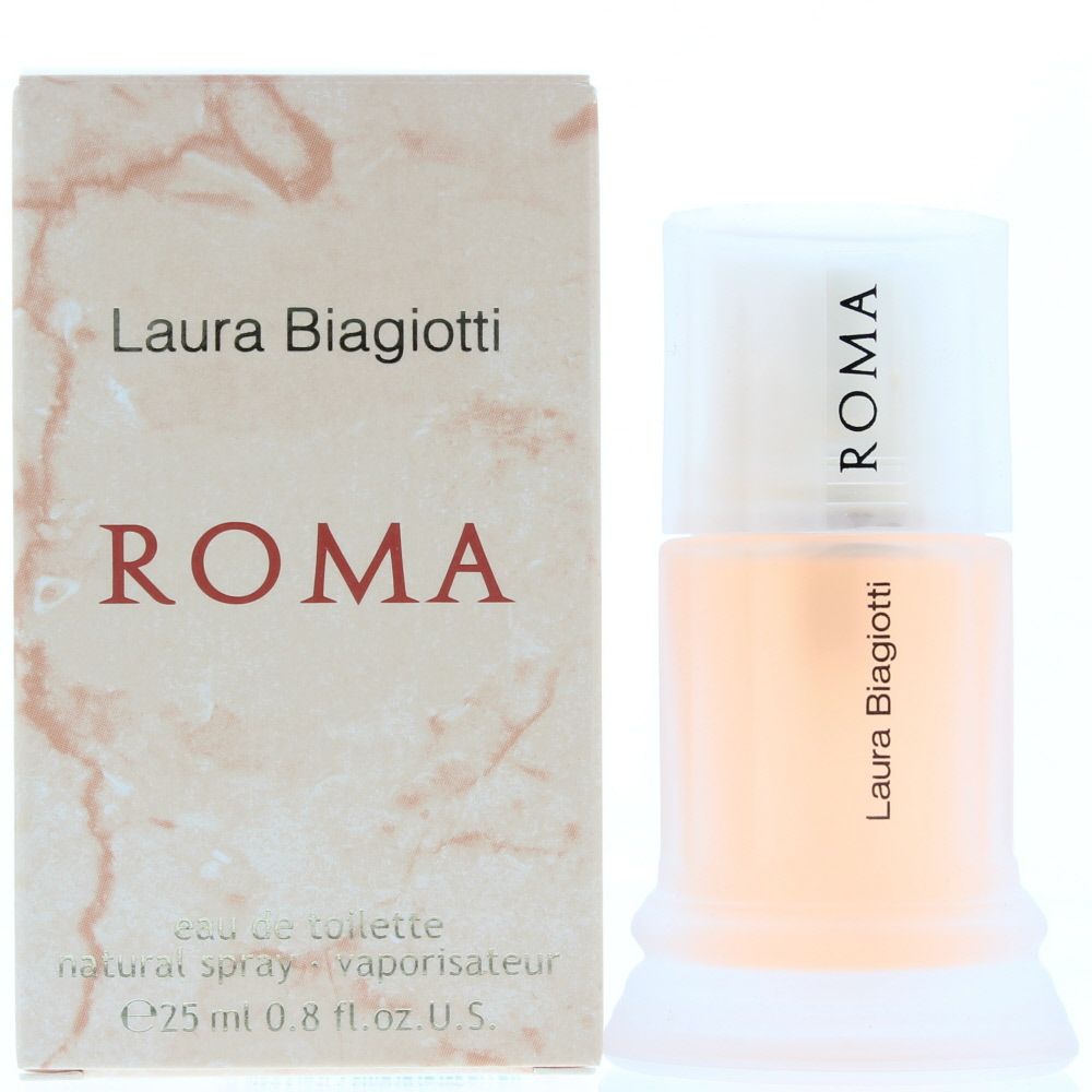 Laura Biagiotti Roma Eau de Toilette 25ml Spray For Her
