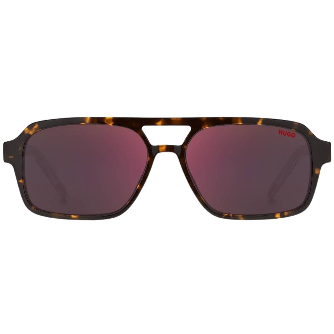 Sonnenbrille mit quadratischem Rahmen