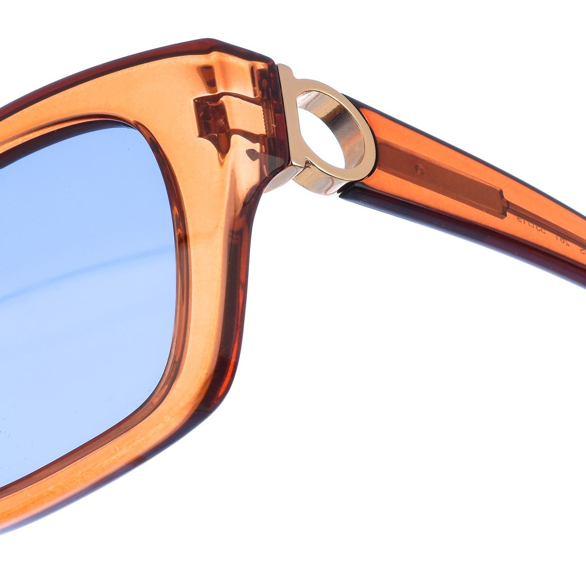 Rechteckige Sonnenbrille mit getönten Gläsern