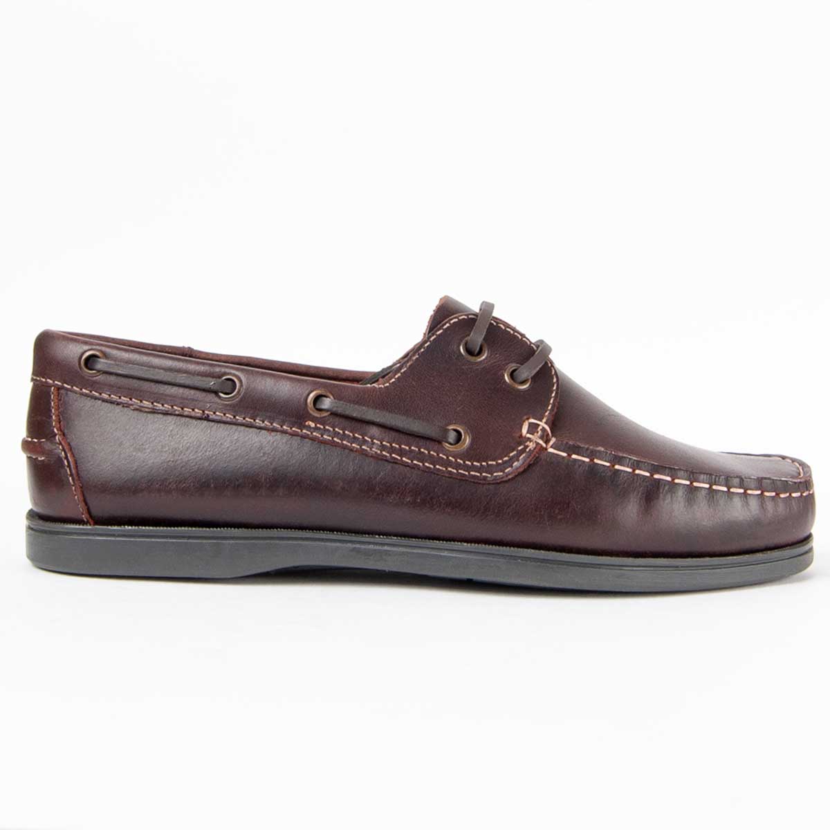 Klassische Leder Bootsschuhe