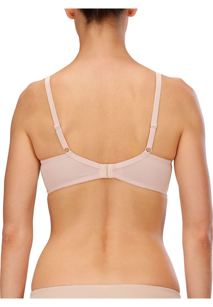 Bequemer kabelloser T-Shirt-BH in Beige