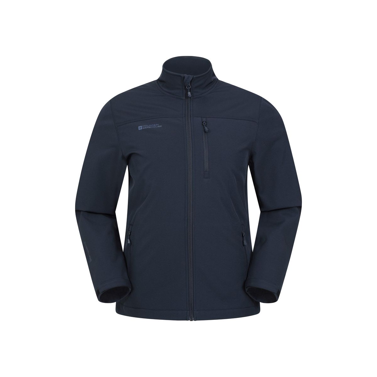 Herren Dunkelblaue Softshell Jacke