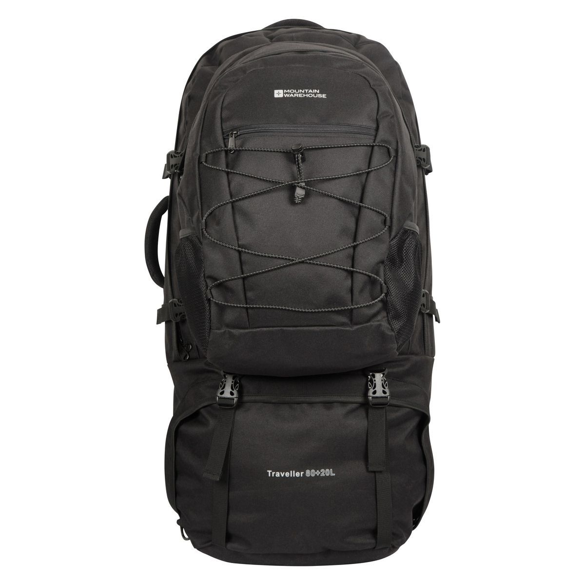Mountain Warehouse - Rucksack "Traveller", 100L (Schwarz)
