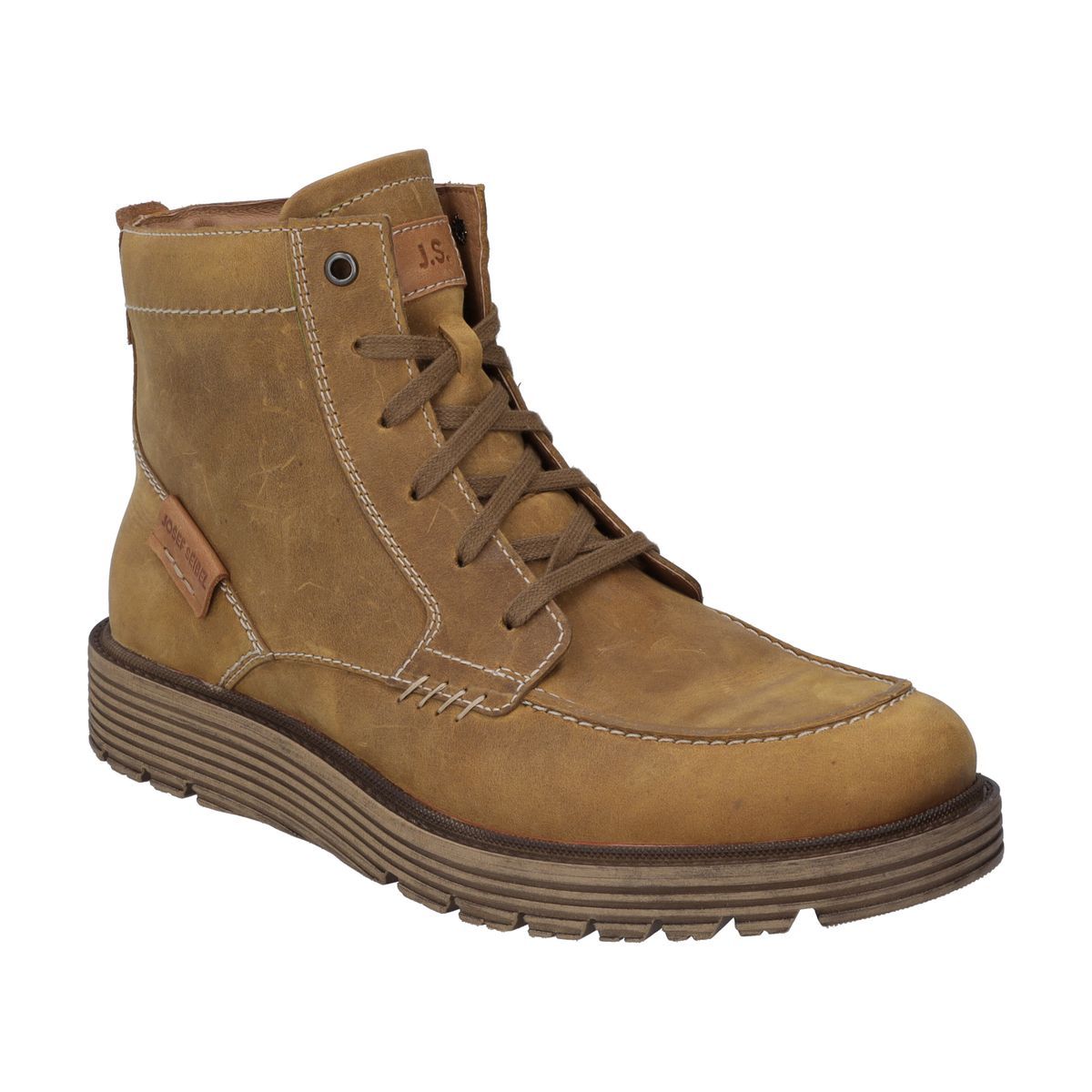 Herren Schnürstiefelette aus Leder