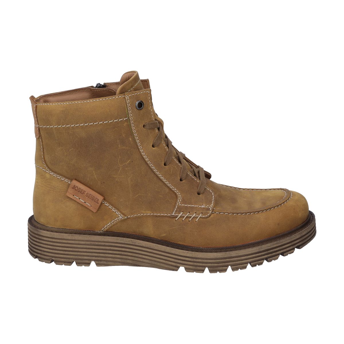 Robuste Stiefeletten aus Nubukleder