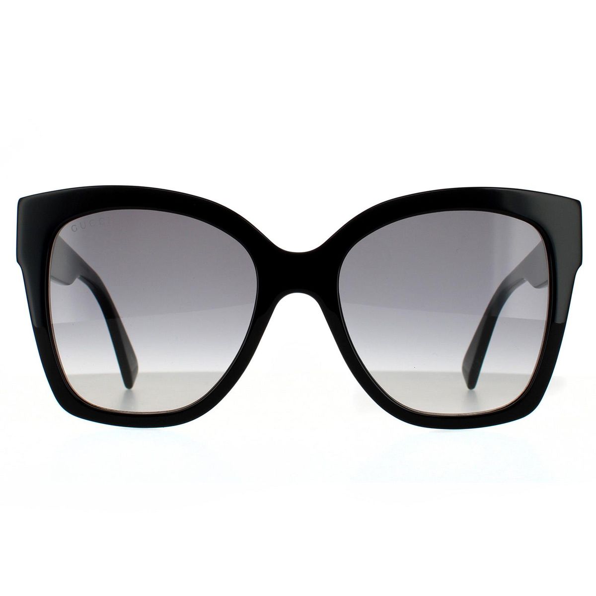 Übergroße quadratische Sonnenbrille mit Farbverlauf