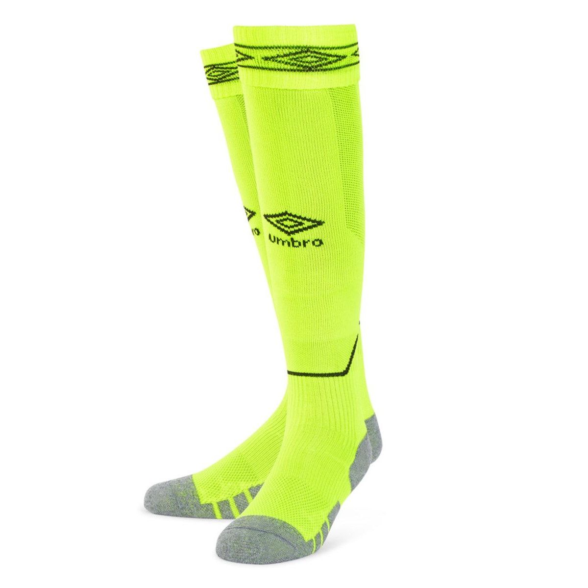 Neongelbe Kniehohe Fußballsocken