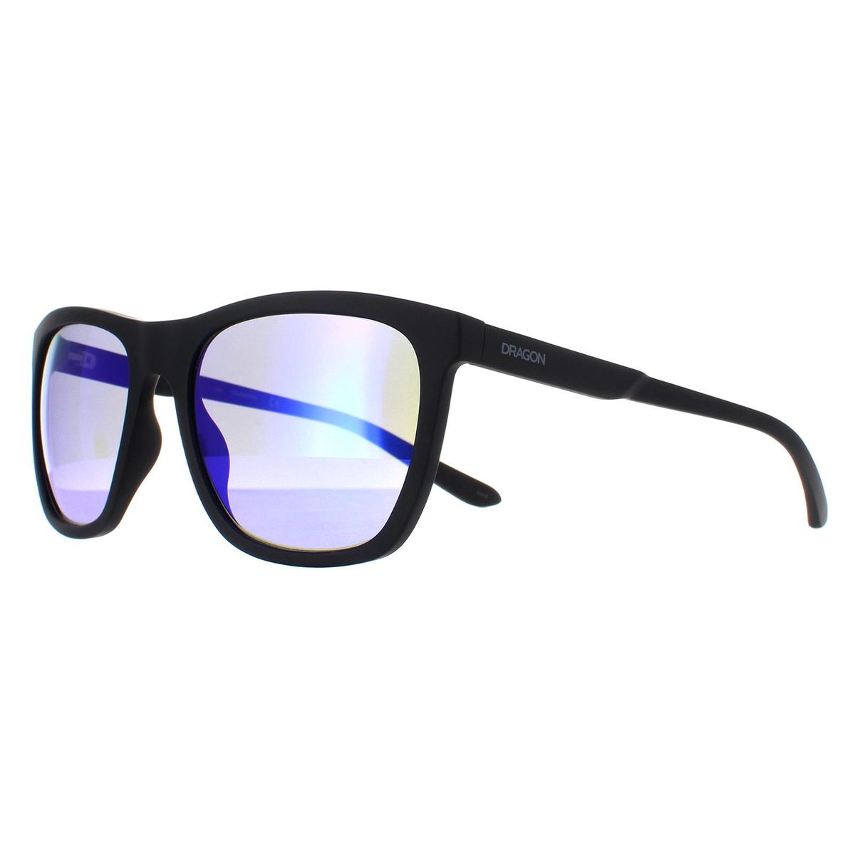Matte rechteckige Performance-Brille