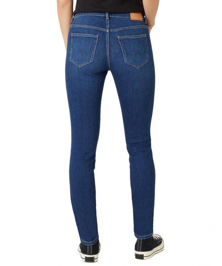 Authentische High-Rise Skinny-Jeans